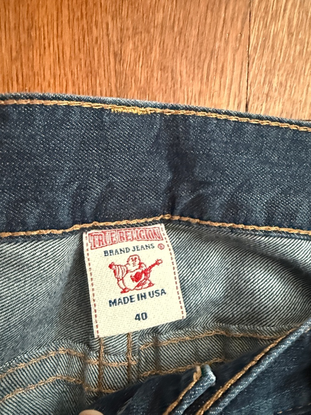True Religion Mens Ricky Jeans Size 40 - Picture 3 of 5